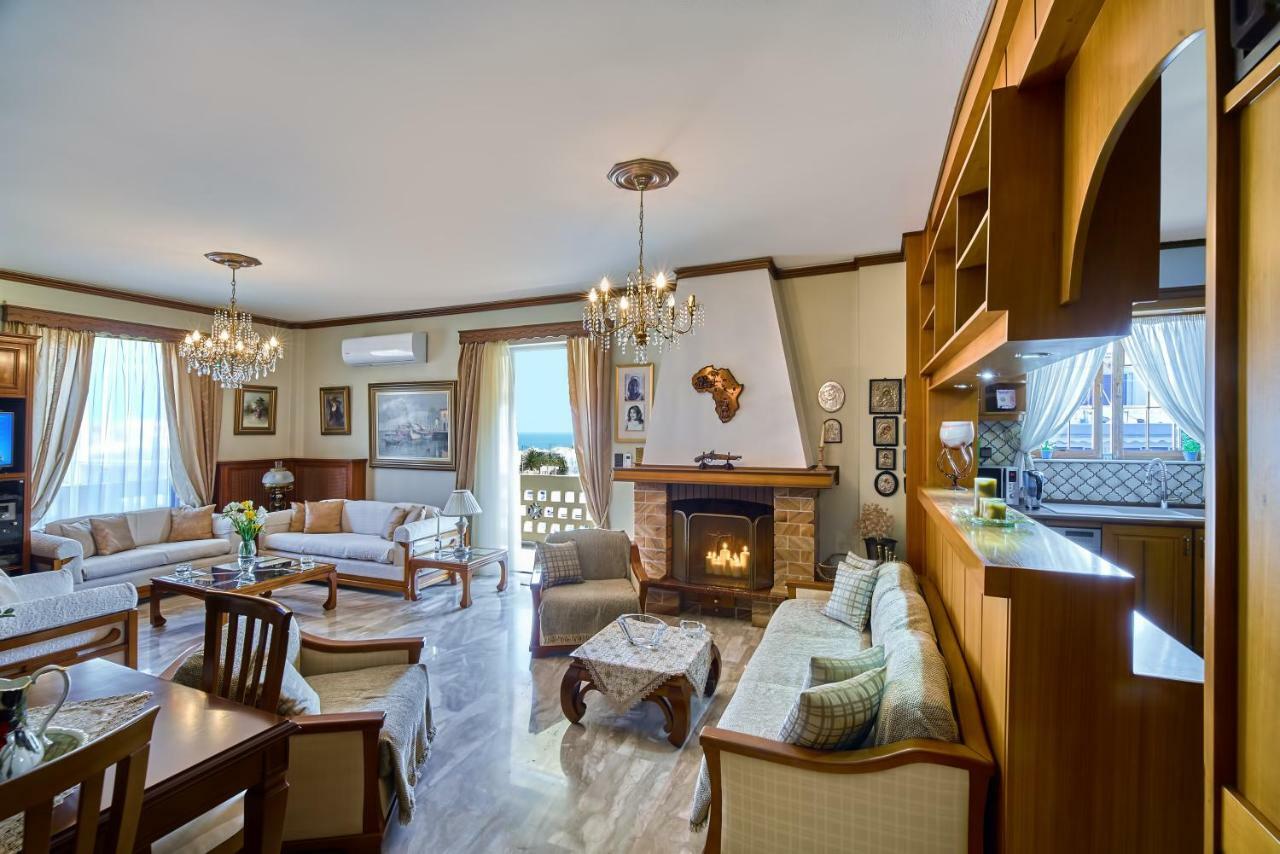 Amalia'S Sea View Home Ретимно Экстерьер фото