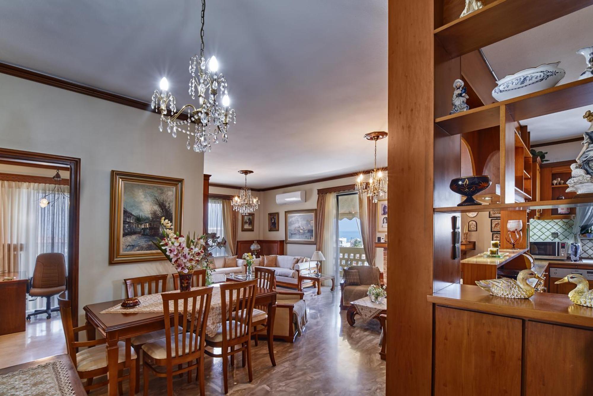 Amalia'S Sea View Home Ретимно Экстерьер фото